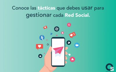 Conoce las tácticas que debes usar para gestionar cada Red Social